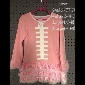 Pink Football Shirt/Dress